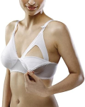 REGGISENO ALLATTAMENTO JOLIE MAMAN TG. 2 73-33 COTONE BIANCO ART. 229