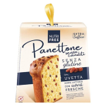 NUTRIFREE NUTRI FREE PANETTONE SENZA GLUTINE CON UVETTA 600 GR SENZA LATTOSIO 